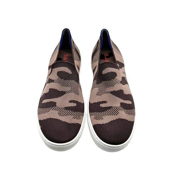 Rothy’s‎ Taupe Camo Slip On Sneakers Women’s Size 10 - Picture 5 of 12